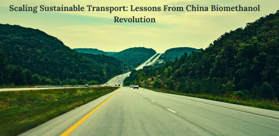 Scaling Sustainable Transport Lessons From China Biomethanol Revolution
